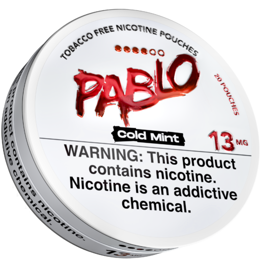 Pablo Cold Mint US range can, 13 mg per pouch