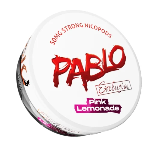 Pablo Exclusive Pink Lemonade can, 30 mg per pouch