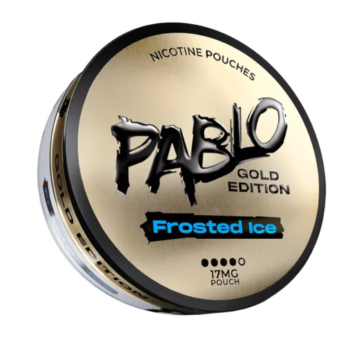 Pablo Gold Edition Frosted Ice can, 17 mg per pouch