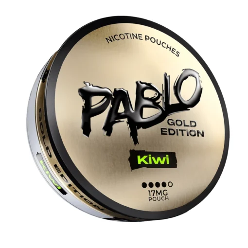 Pablo Gold Edition Kiwi can, 17 mg per pouch, very strong tier