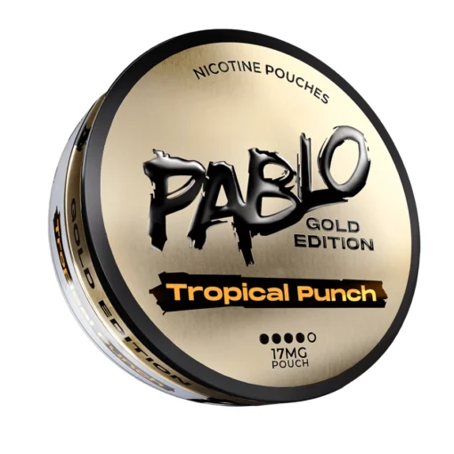 Pablo Gold Edition Tropical Punch can, 17 mg per pouch